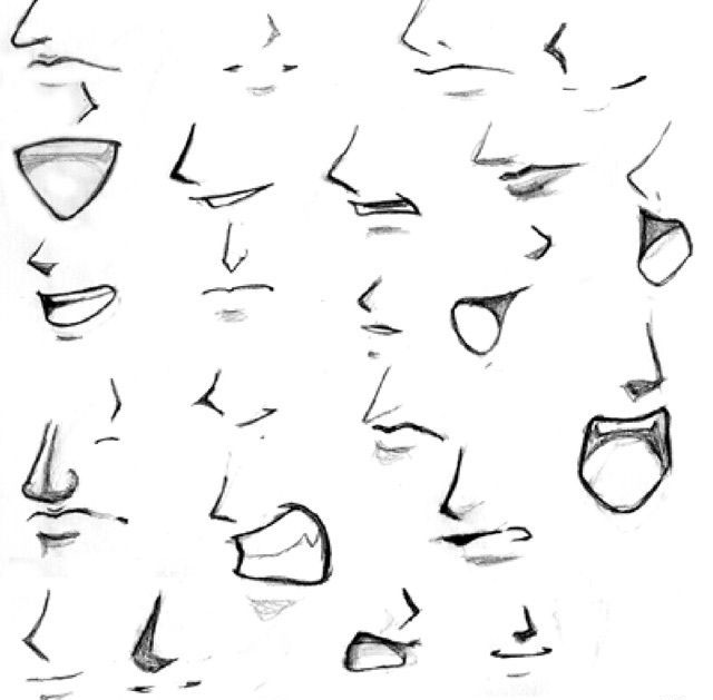 Как нарисовать нос человека в анфас: пошаговый метод