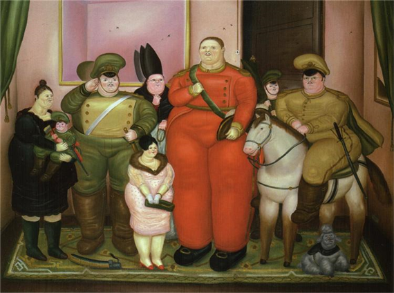 Картины Фернандо Ботеро: быть толстым - это модно!