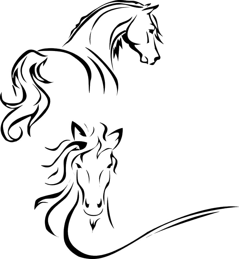 Как нарисовать лошадь: простой способ для начинающих